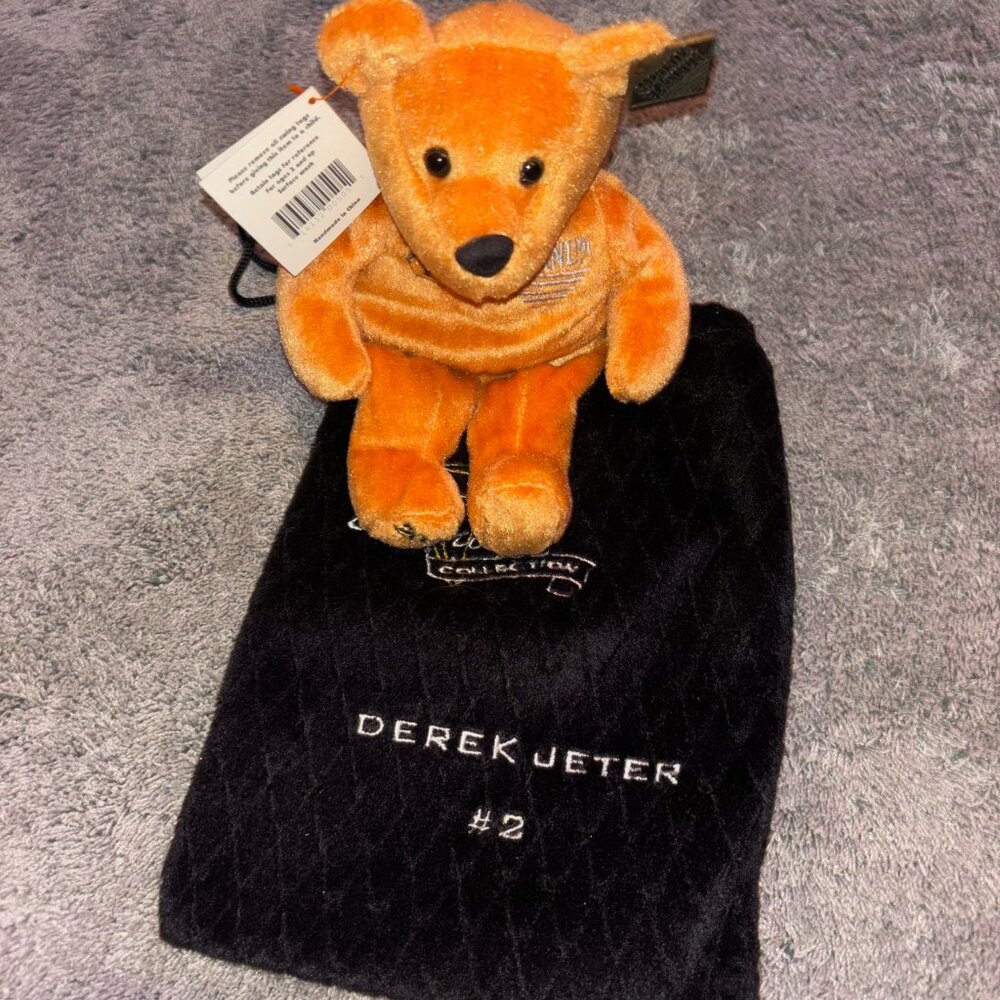 Derek Jeter NY Yankees Salvino's Platinum Collection Plush Bear